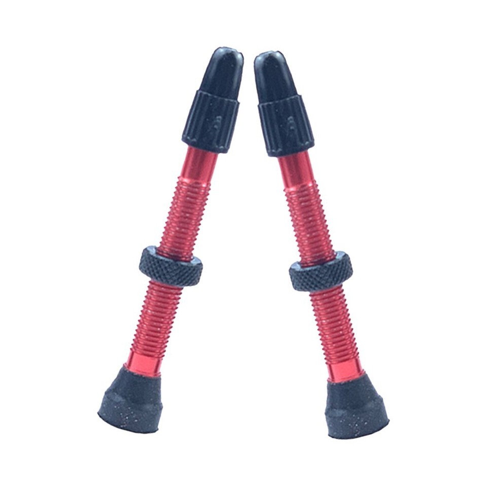 Bicycle Parts High Durability Anodized Aluminium Tube Less Valves Pack