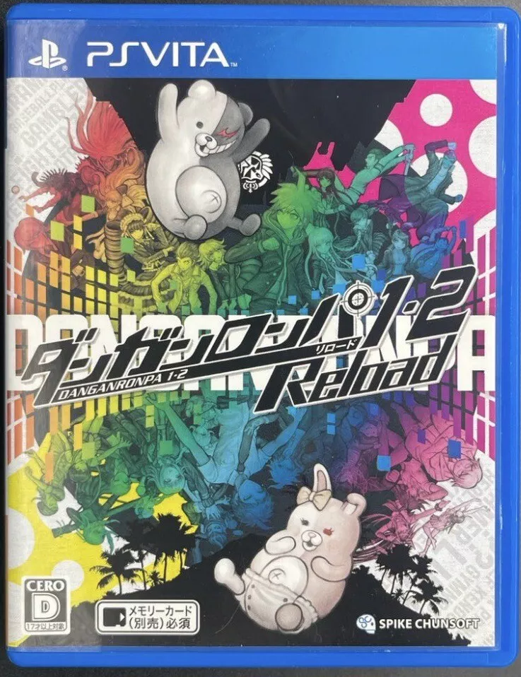 Sony PS Vita Danganronpa 1 2 Reload Japan Edition US Seller