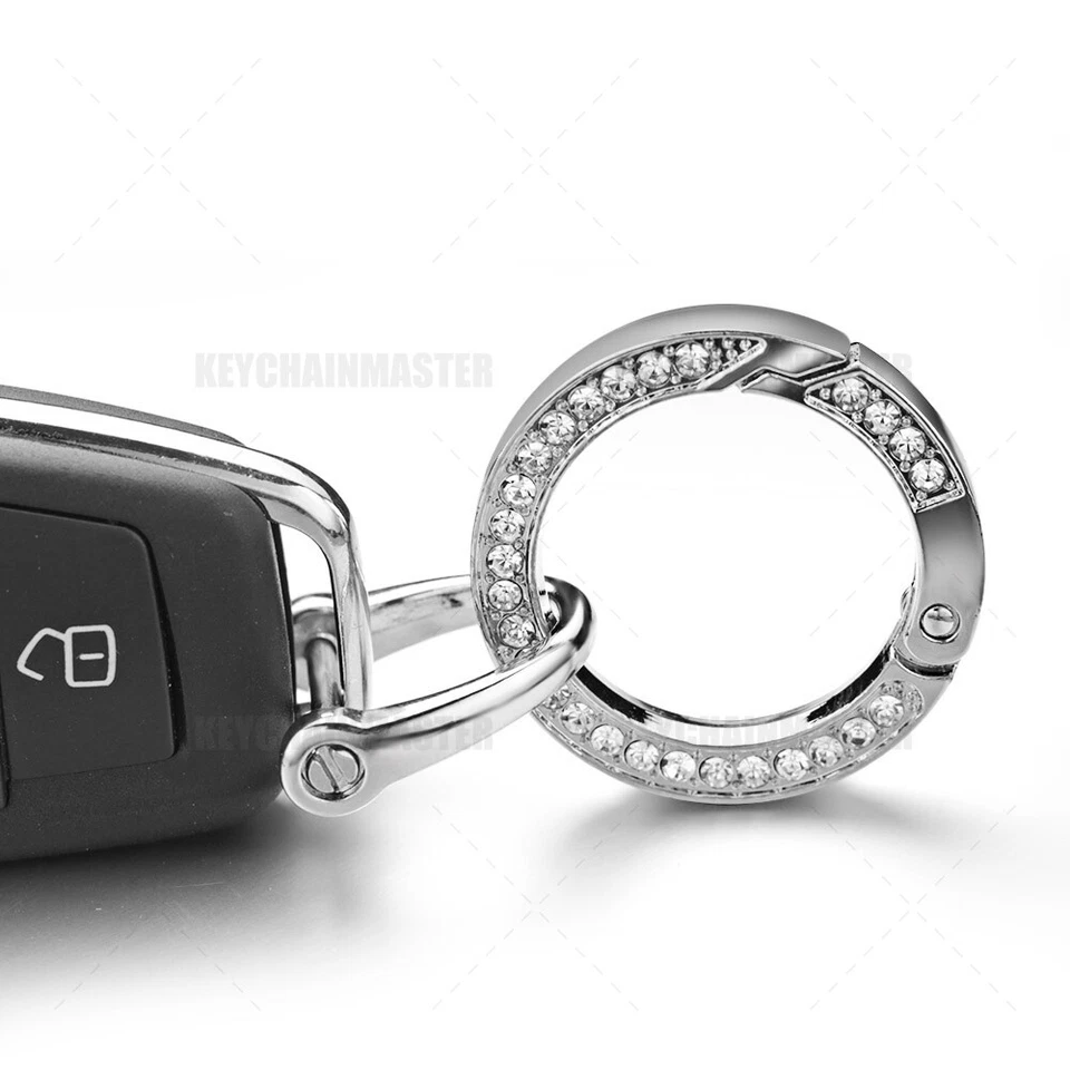 Porsche 3D Moda Lujo Diamante Coche Hogar Dama Llavero Anillo Decoración Regalo Foto 4 de 4