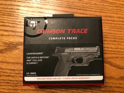 Crimson Trace LG-360G Green laser guard for S&W M&P full size & compact