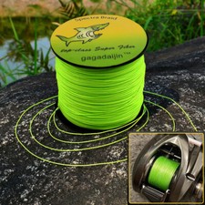 Super Strong PE Braided Fishing Line For 109/328/547/1093Yards 4 Strands 6-100LB