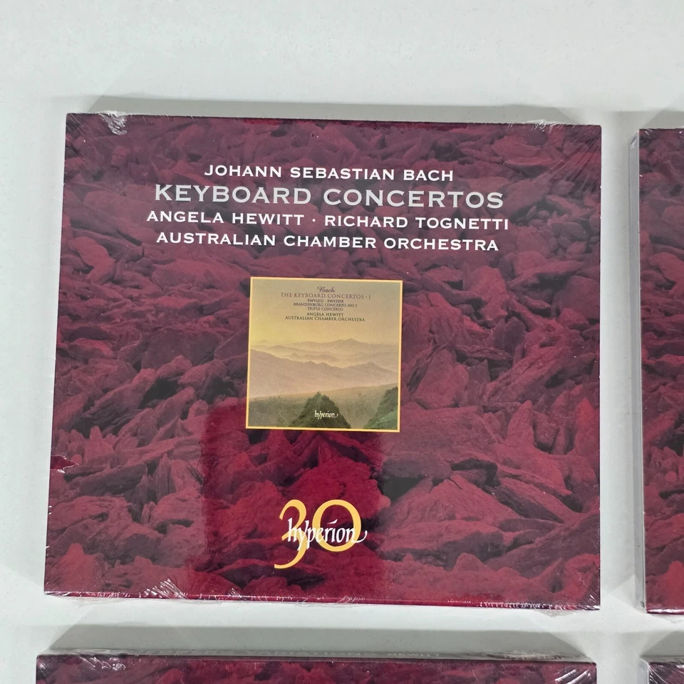Lot of 4 HYPERION Bach Classical CDs (Isserlis, Hewitt, Herrick) New Sealed Foto 2 de 4