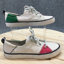 Sperry Top Sider Shoes Womens 7.5 Crest Vibe Sneaker Multicolor Canvas STS83727
