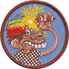 C&D Visionary Grateful Dead Ice Cream Kid 3" Round Patch