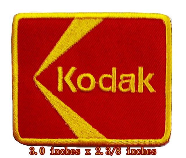 Kodak Logo iron on ,sewing on,Patch on,decorate on Fabric eBay