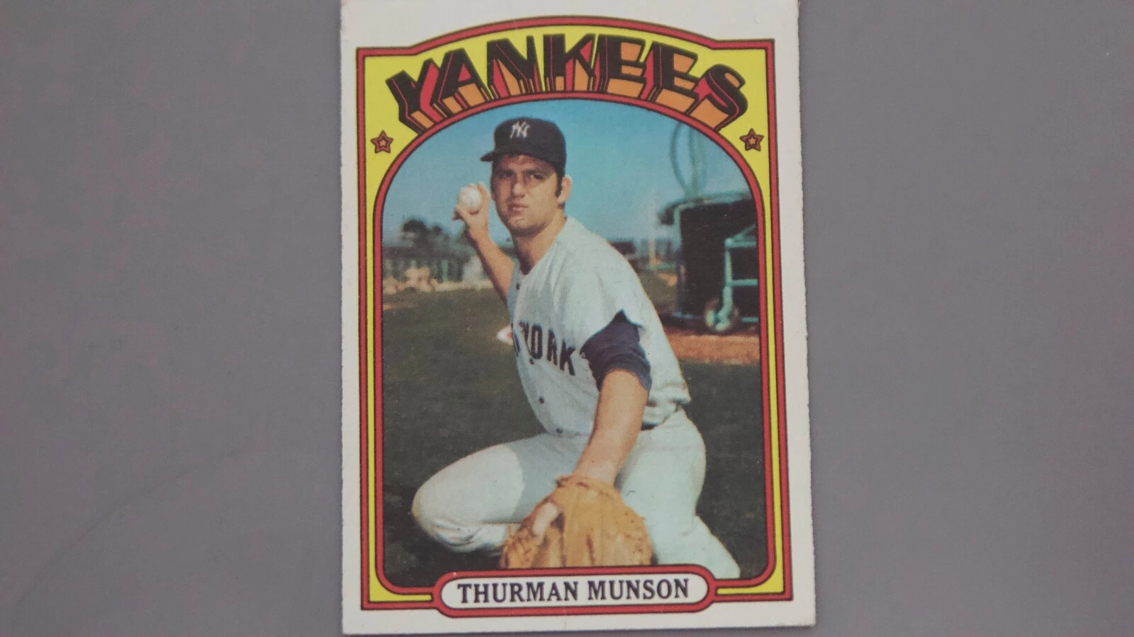 Thurman Munson trading card