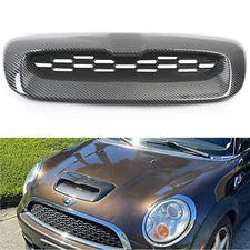 Carbon Fiber Style for 2007-2013 Mini Cooper SR55-59 Hood Air Intake Vent Scoop