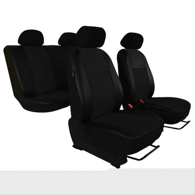 Coprisedili Per Auto Fiat Doblo Iii Da 09 7 Sitze Nero Transporter Slipcovers Ebay