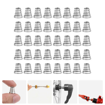 100pcs Fahrradzubehör Schnellverschlussfedern Bike Frühling Quick Release Rad