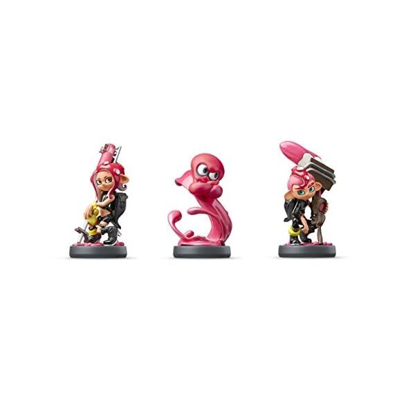 amiibo Triple Set [Tako Girl / Octopus / Taco Boy] Official Collectible Japan