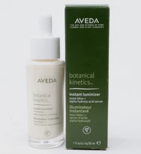 Aveda Botanical Kinetics Instant Luminizer Snow Lotus + Alpha Hydroxy Acid Serum