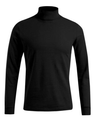 Promodoro Herren Rollkragen Shirt T-Shirt Langarm Turtleneck XS