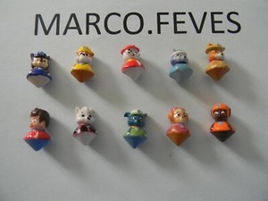 Serie Complete : Pat Patrouille Toupies 2020 ( Bte Tir ) | Ebay