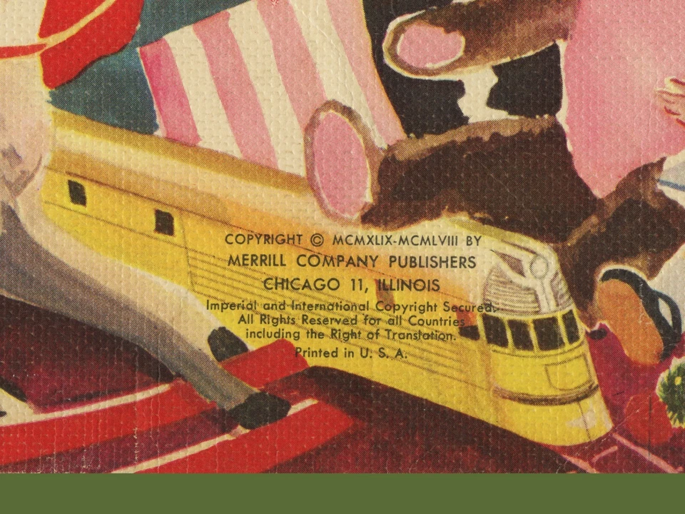 1949 Night Before Christmas Book POSTER! (up to 24" x 36") - Santa Claus - Tree - Image 4 of 4