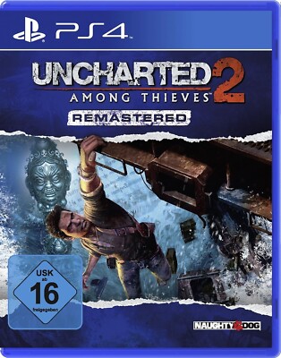 Uncharted 2 Among Thieves Remastered PS4 *NEU & SEALED IMPORT* VERSAND AM SELBEN TAG