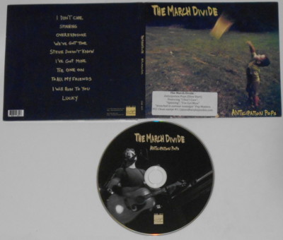 The March Divide  Anticipation Pops  U.S. cd, digipak cover