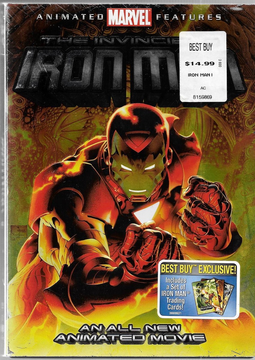 MARVEL Animated Movie, 2007, The Invincible Iron Man, USED DVD | eBay