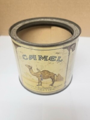 camel cigarette tins value Vintage Camel Cigarette Tin