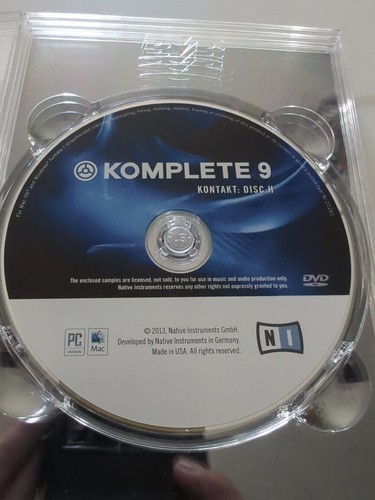 FOR PARTS Native Instruments Komplete 9 12 DVDs No Serial Number Ships FREE #8 - Picture 11 of 20