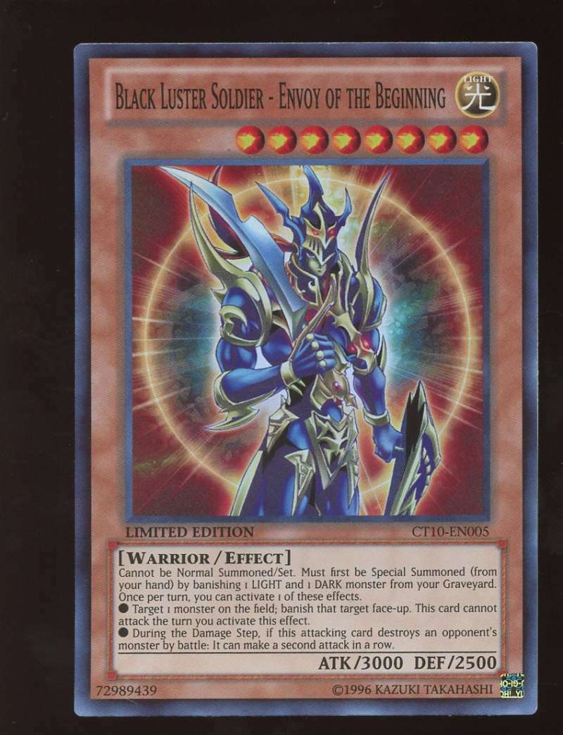 Black Luster Soldier - Envoy of the Beginning [CT10-EN005] Super Rare