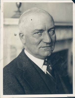 1930 Ohio White Collar Worker In Suit Portrait 6X8 Historic Vintage Photo