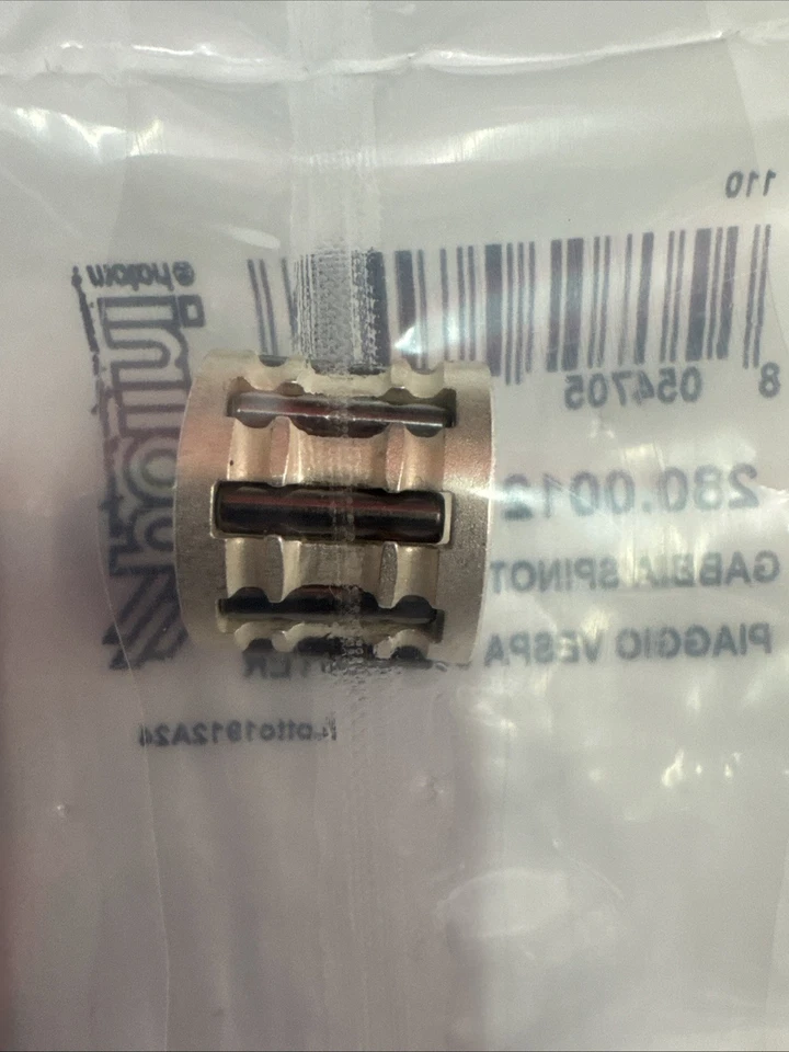 Gabbia a Rulli POLINI argento Spinotto 12x17x15 Piaggio Vespa 50 - Immagine 3 di 3