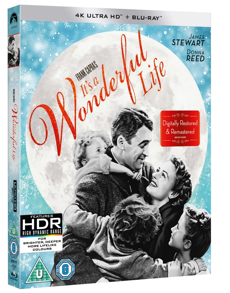 It's a Wonderful Life (4K UHD Blu-ray) Ward Bond H.B. Warner Gloria Grahame - Image 2 of 2