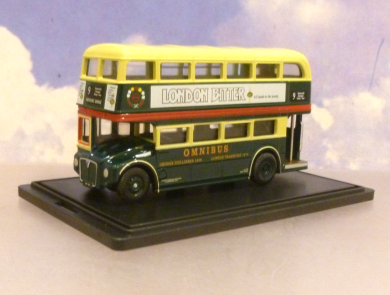 OXFORD 1/120/TT SCALE LONDON TRANSPORT SHILLIBEER AEC ROUTEMASTER BUS 120RM002