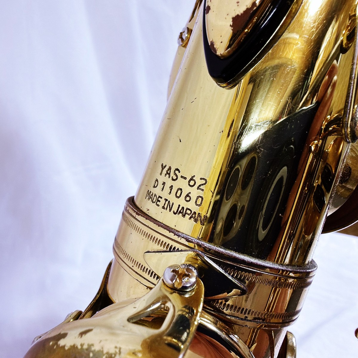YAMAHA YAS-62 Alto Saxophone Purple Logo Professional MIJ SN
