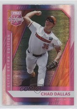 2021 Panini Elite Extra Edition Pink Chad Dallas #121 08w3