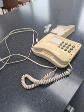 Classic Corded BT Converse 200 Phone And Wall Bracket 1990s. Ideal For collector