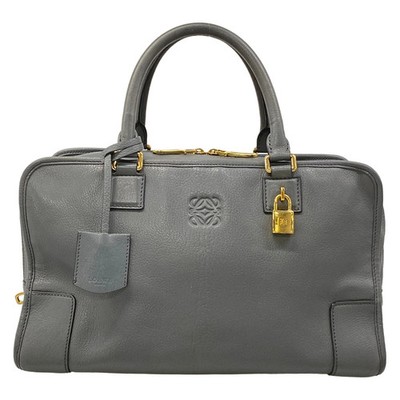 LOEWE Amazona 36 - Gray Leather Handbag | eBay