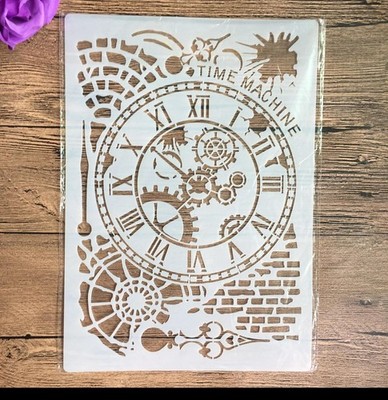 Floral Wall Art Reusable Plastic Stencil for Home Decor - StencilAir