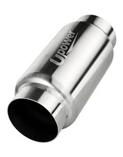 3" Inlet Outlet Exhaust Resonator,9" Overall Length 3" Inlet 9" Overall Length