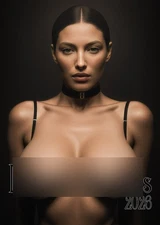 2026 Women in open lingerie Collectible Art Pin-up