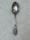 Antique VTG R. Wallace & Sons Dessert Spoon Teaspoon Sterling Silver Engraved
