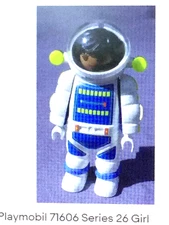 Playmobil,WOMAN ASTRONAUT,SPACE SUIT,SERIES #26 FIGURE,DISCONTINUED,Yr 2023