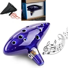 Musical 12 Hole Ocarina Ceramic Alto C Legend of Zelda Ocarina Flute Instrument