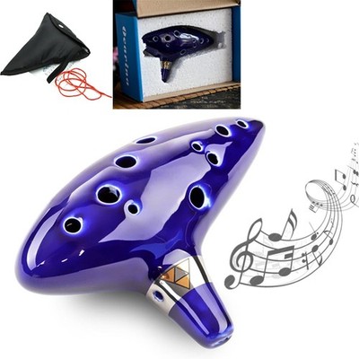 Musical 12 Hole Ocarina Ceramic Alto C Legend of Zelda Ocarina Flute Instrument