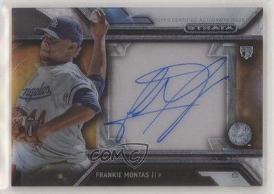 2016 Topps Strata Frankie Montas #SA-FM Rookie Auto RC 09an