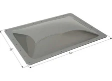 Icon 12122 SL2030 RV Skylight 30" x 22" - Smoke