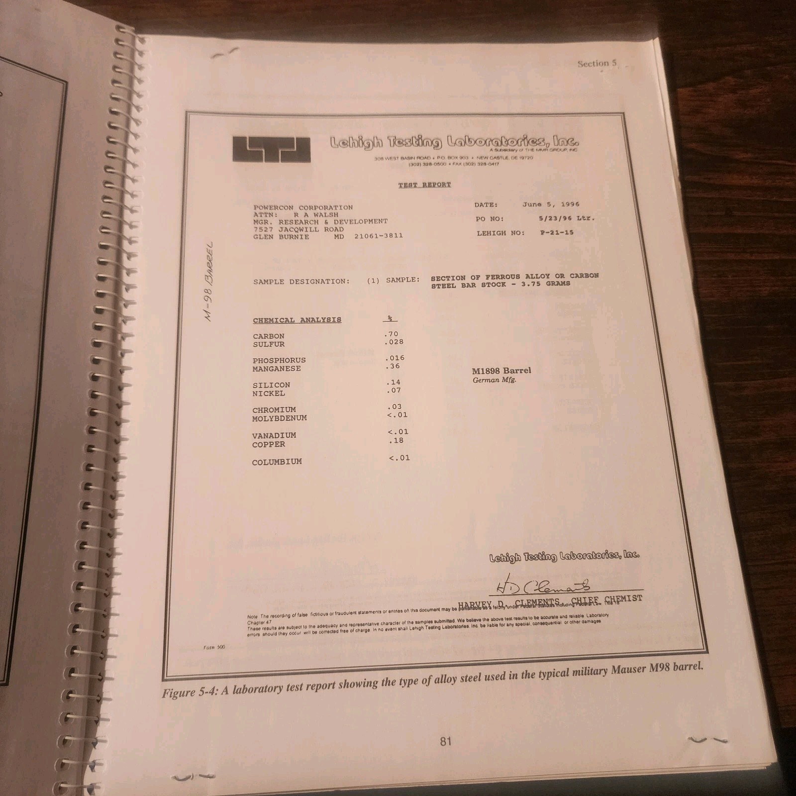 Mauser M98 & M96 How to Build Your Favorite Custom Rifle Spiral-bound R.A. Walsh