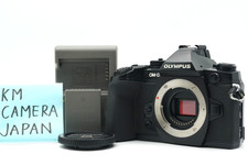 US DUTY PAID Olympus OM-D E-M1 Digital Camera Black Body SC 16588 044