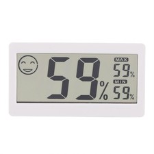 AHousehold Digital Hygrometer Thermometer Humidity Monitor Gauge 2-in-1 Monitor