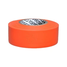 [NO ADHESIVE] Presco PresGlo Texas Roll Flagging Tape [3 mils thick]: 1-3/16 in.