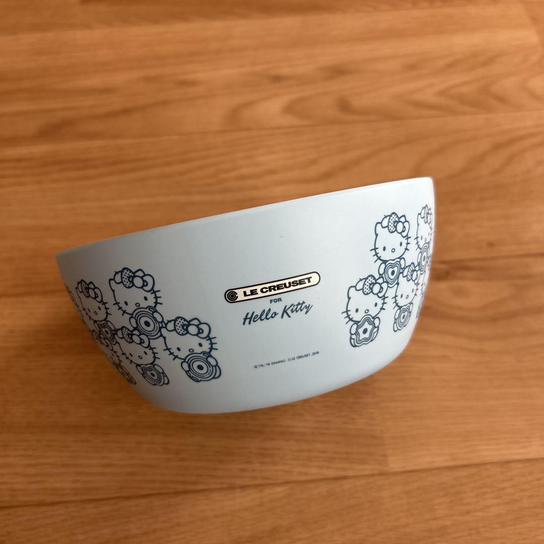 Le Creuset Taiwan Exclusive Hello Kitty Themed Ceramic Bowl