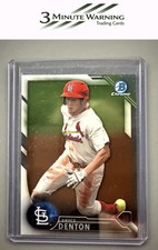 2016 Bowman Chrome #BCP245 Bryce Denton Prospects
