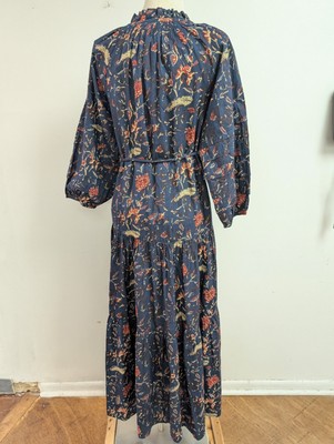 3 4 sleeve cotton maxi dress lcziwo Women's Cotton Maxi Dresses 3/4 Sleeve V Neck Lace Trim Dress Flowy Ruched Summer Beach Dresses 2026 Coffee,XS, Brown