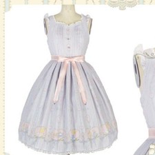 Preview of Metamorphose Lily Valley Jumper Skirt Lavender New Tags Lolita Baby Guro