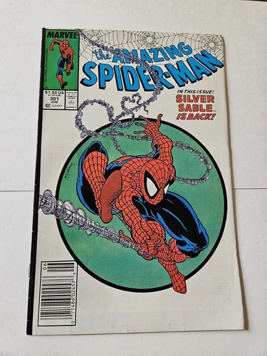 The Amazing Spider-Man #301 Newsstand (Marvel Comics'88)*VF+*Please Look At Pics